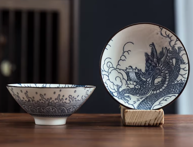 Пиала Летящий Дракон